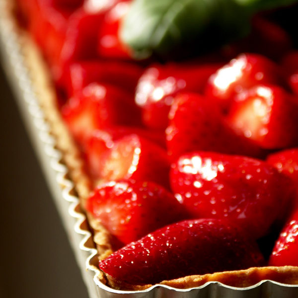 tarte aux fraises