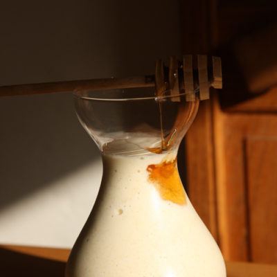 milk shake amande fleur d'oranger