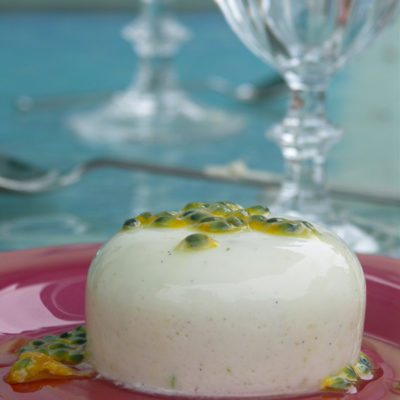 entremet à la noix de coco et au citron vert